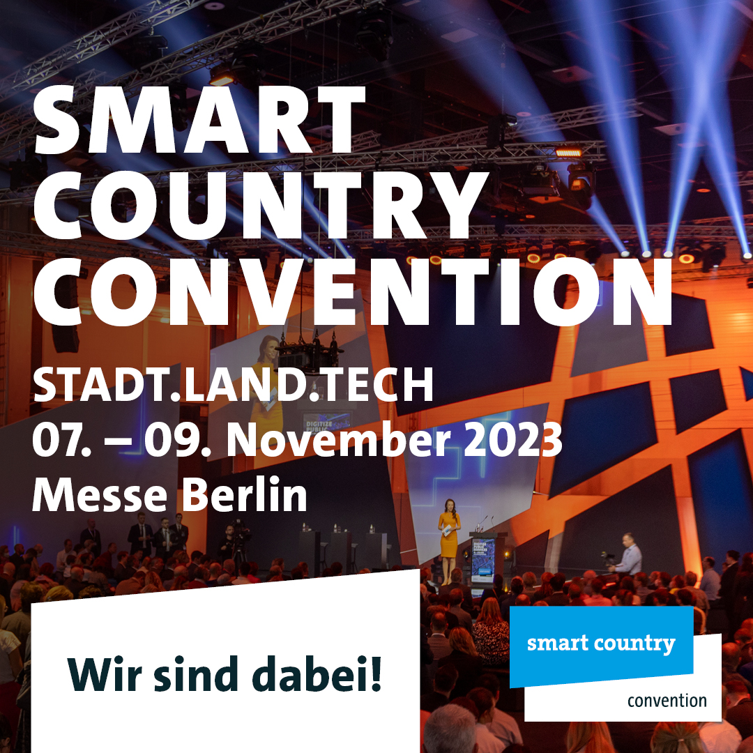 Smart Country Convention 2023 - Wir sind dabei!